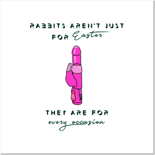 Rabbits aren't just for easter Posters and Art